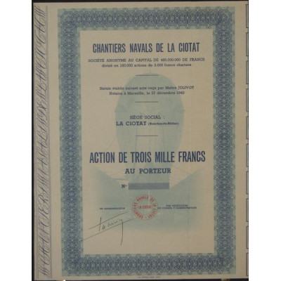 Chantiers Navals de la Ciotat (blanquette)