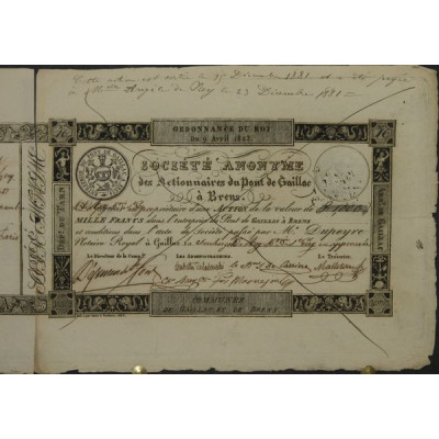 S.A. des Actionnaires du Pont de Gaillac