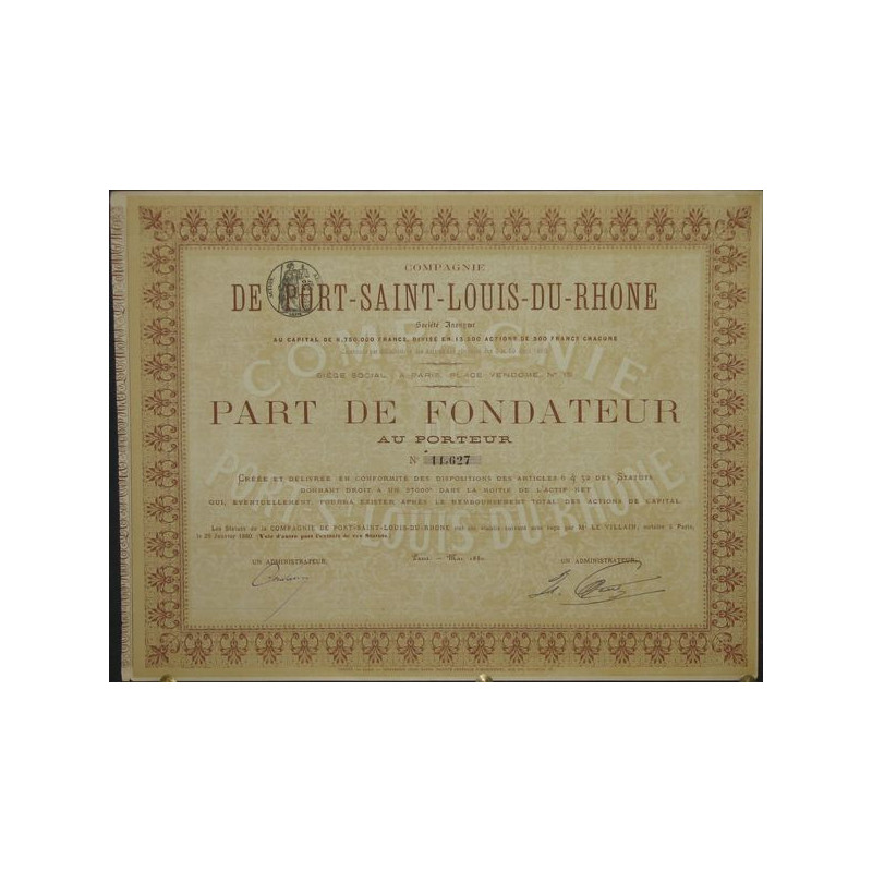 Cie de Port Saint-Louis-du-Rhône