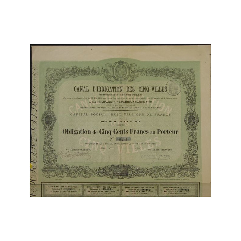 Canal d'Irrigation des Cinq-Villes