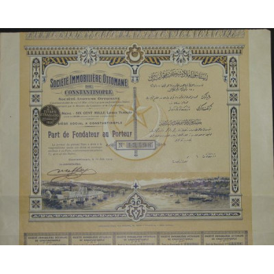 Sté Immobilière Ottomane de Constantinople