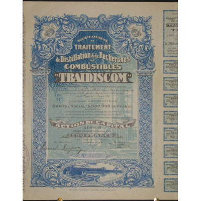 Sté Africaine de Traitement de Distillation & de Recherches de Combustibles "Traidiscom"