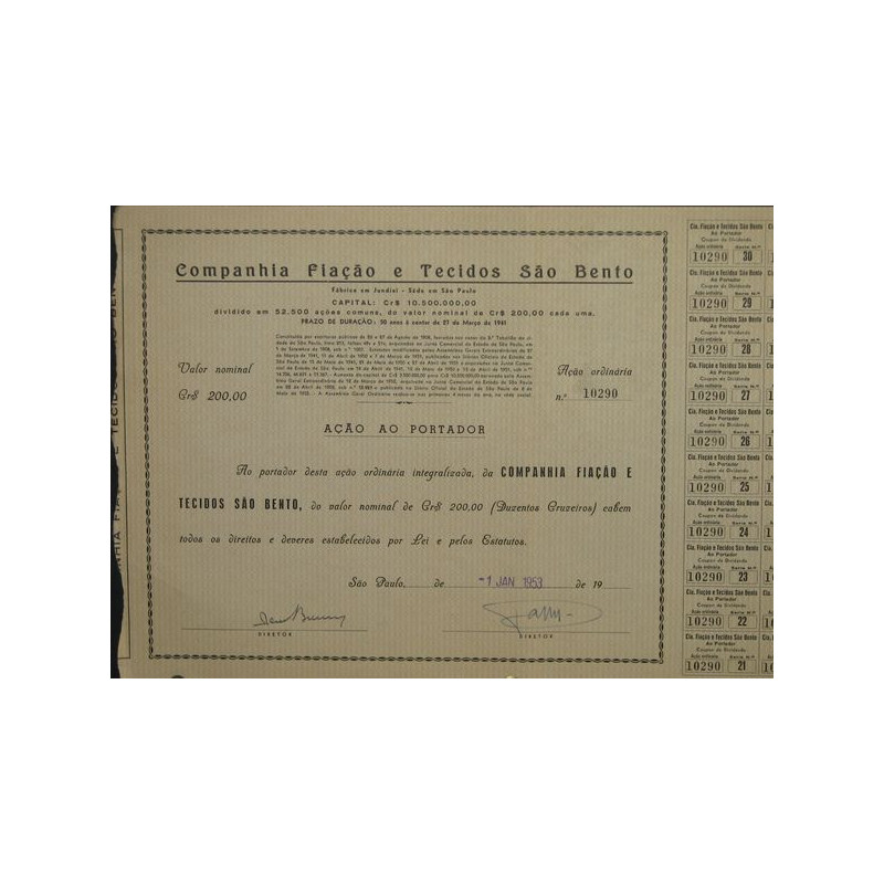 Companhia Fiação e Tecidos São Bento