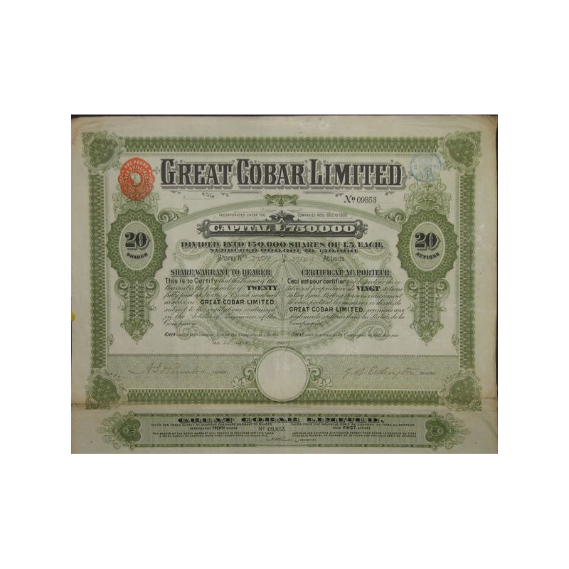 Great Cobar Ltd (20 Act)
