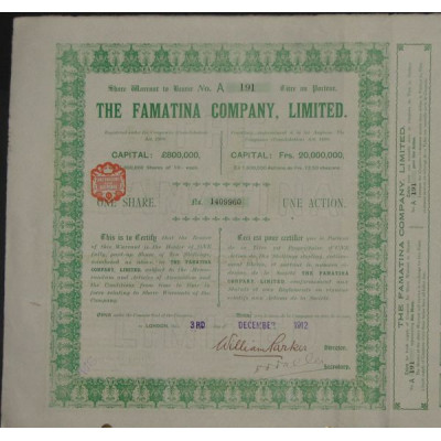 The Famatina Cy Ltd