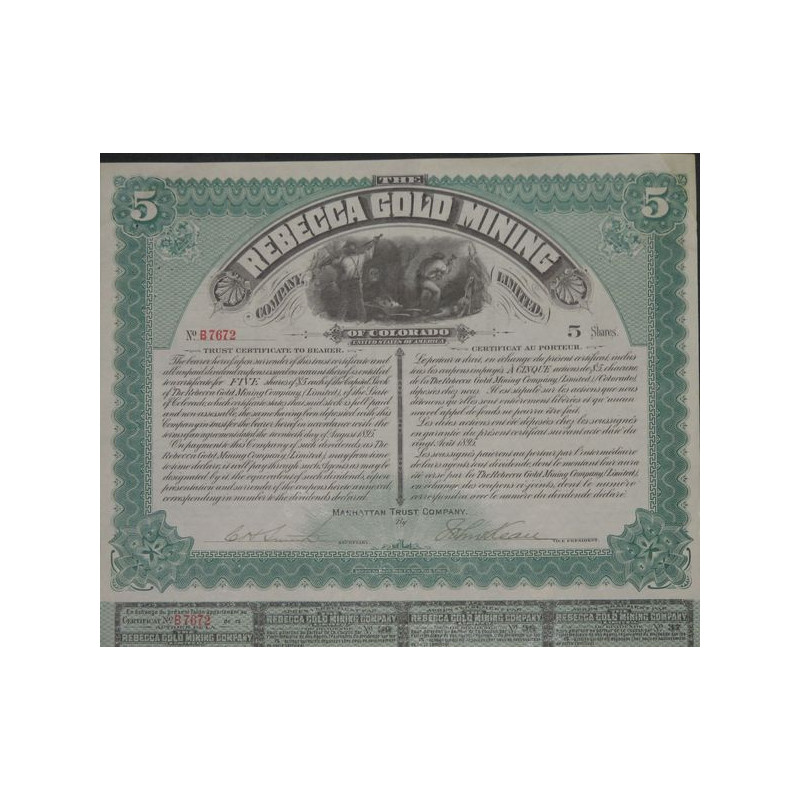 Rebecca Gold Mining of Colorado (5 Act)