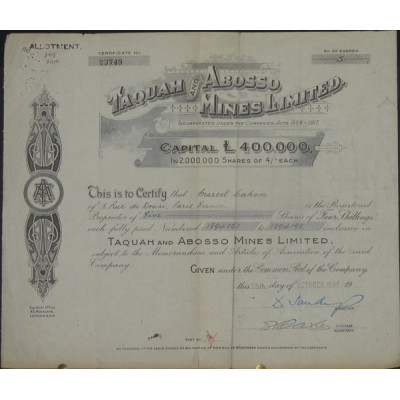 Taquah and Abosso Mines Ltd