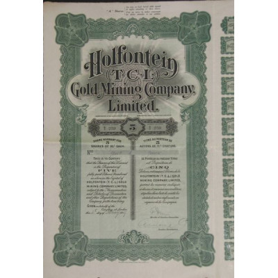 Holfontein (T.C.L.) Gold Mining Cy Ltd (5 Act)