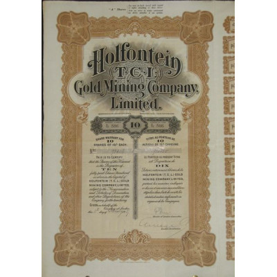 Holfontein (T.C.L.) Gold Mining Cy Ltd (10 Act)