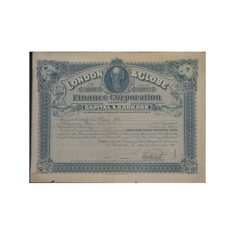 London & Globe Finance Corporation