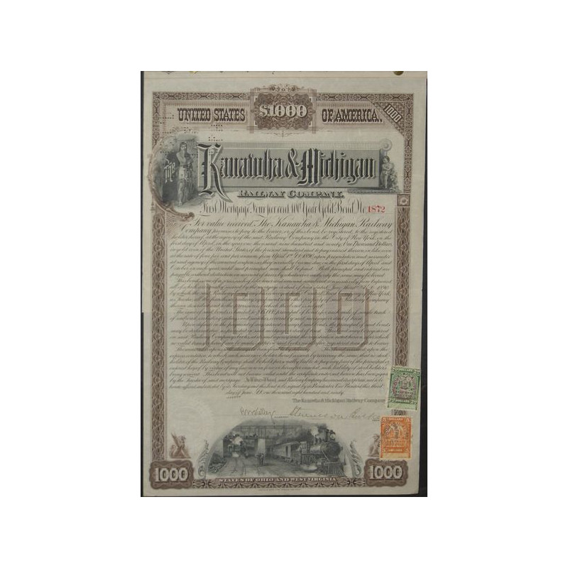 The Kanauha & Michigan Railway Cy