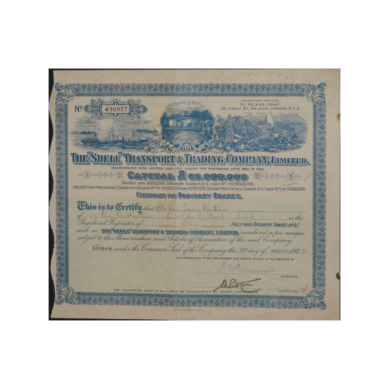 The "Shell" Transport and Trading Cy Ltd (Nomin 2)