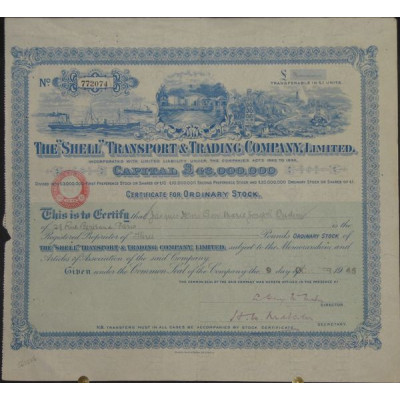 The "Shell" Transport and Trading Cy Ltd (Nomin 3)