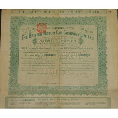 The British Motor Cab Cy Ltd (01 Act diff - Modèle 2)