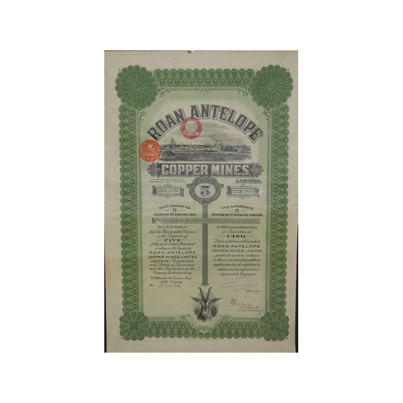 Roan Antelope Copper Mines (5 Act)