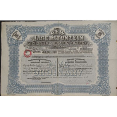 The New Jagersfontein Mining & Exploration Cy Ltd (5 Act)