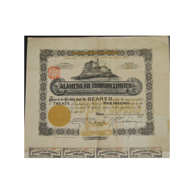 Calameda Oil Cy Ltd (20 Act)