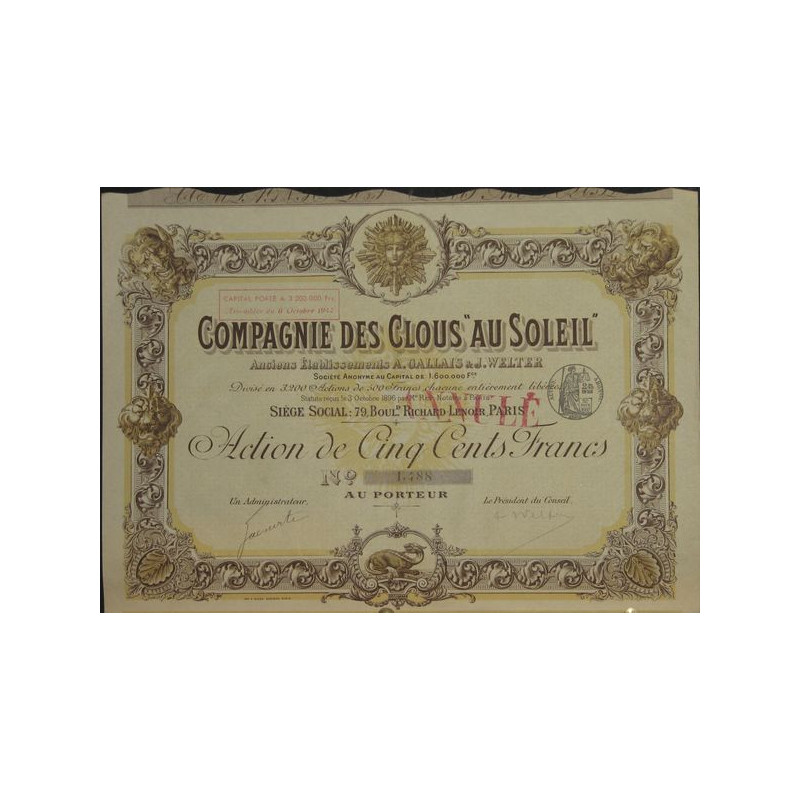 Cie des Clous "Au Soleil"