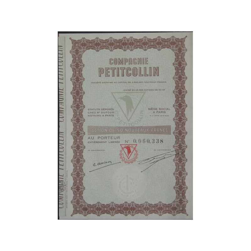 Cie Petitcollin (Act)