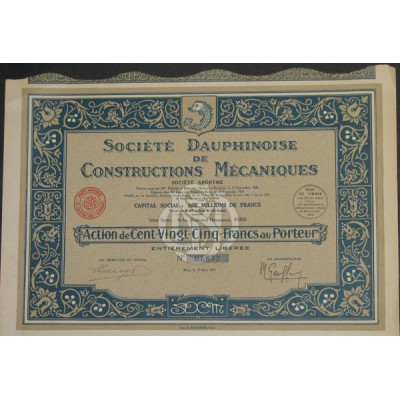 Sté Dauphinoise de Constructions Mécaniques