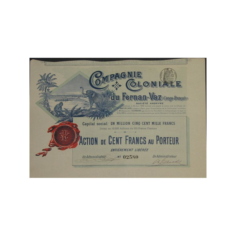 Cie Coloniale du Fernan-Vaz (Congo-Français)