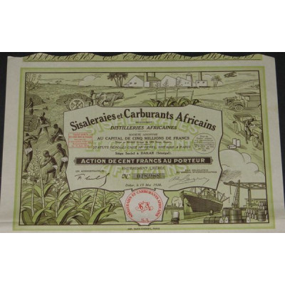 Sisaleraies et Carburants Africains (Act)