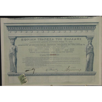 Banque Nationale de Grèce – Emprunt à Lots de Crédit Foncier