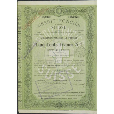 Crédit Foncier et Commercial Suisse (Obl 5 %)