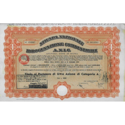 Azienda Nazionale Idrogenazione Combustibili A.N.I.C. (01 Act)