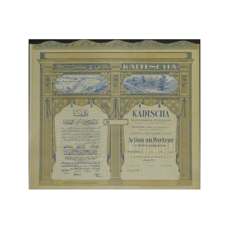 Kadischa - S.A. D'Electricité