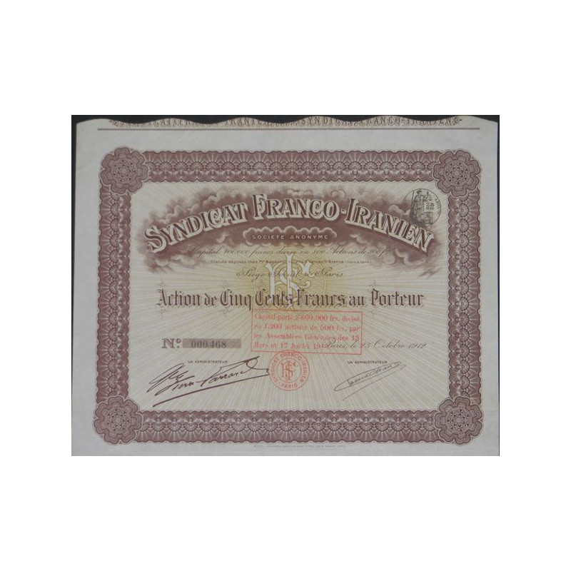 Syndicat Franco-Iranien (Act)