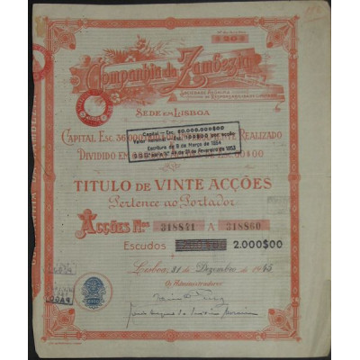 Cia da Zambezia (20 Act)