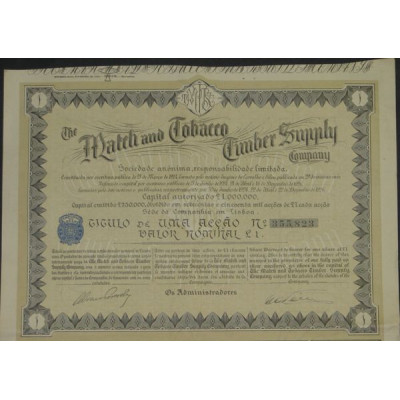 The Match and Tobacco Timber Supply Cy (1 Act)