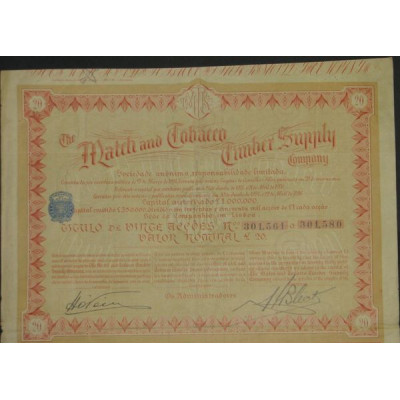 The Match and Tobacco Timber Supply Cy (20 Act)