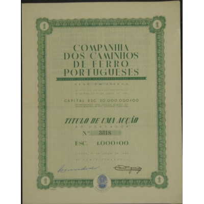 Cia dos Caminhos de Ferro Portugueses (Act)