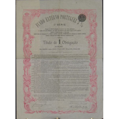 Fundo Externo Portuguez 3% - Serie 1 (Titre 01 Obl)