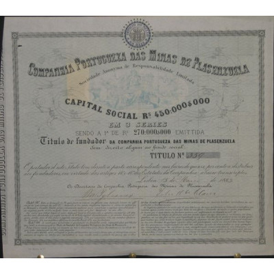 Cia Portugueza das Minas de Plasenzuela (TF)