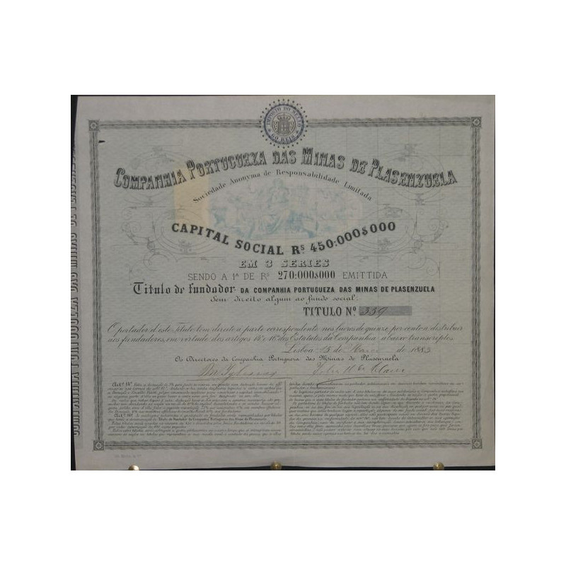 Cia Portugueza das Minas de Plasenzuela (TF)