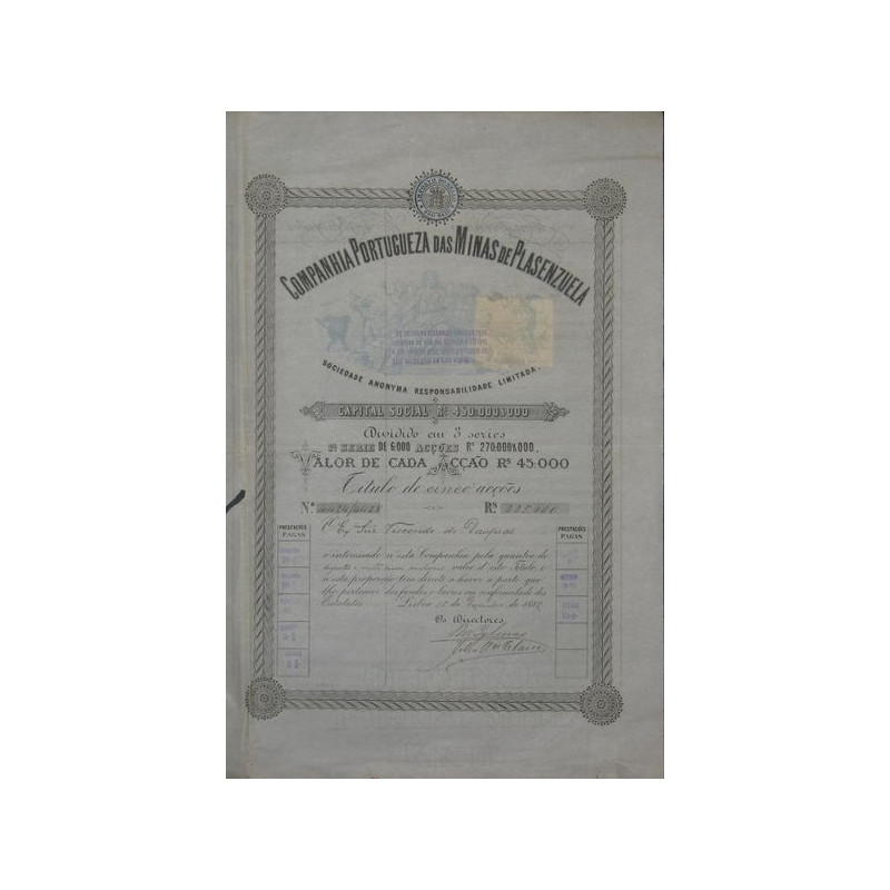 Cia Portugueza das Minas de Plasenzuela (5 Act)