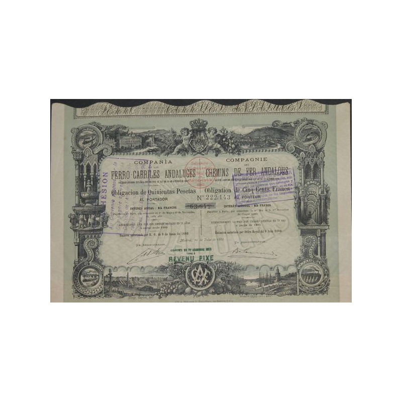Cie des Chemins de Fer Andalous