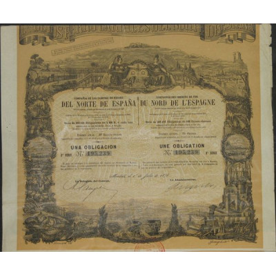 Cie des Chemins de Fer du Nord de l'Espagne (1876)