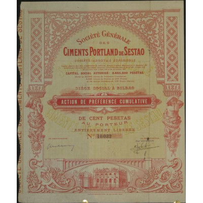 Sté Gale des Ciments Portland de Sestao (Act de Préférence Cumulative)
