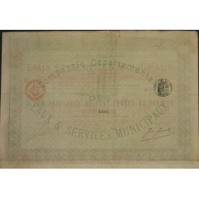 Cie Départementale des Eaux & Services Municipaux