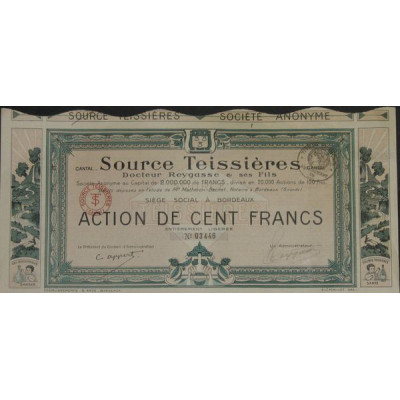 Source Teissières - Docteur Reygasse & ses fils