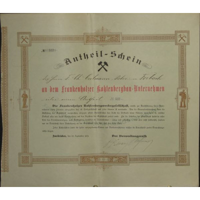 Die Frankenholzer Kohlenbergbau-Unternehmen