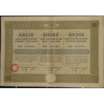 Anglo-Czechoslovak and Prague Credit Bank