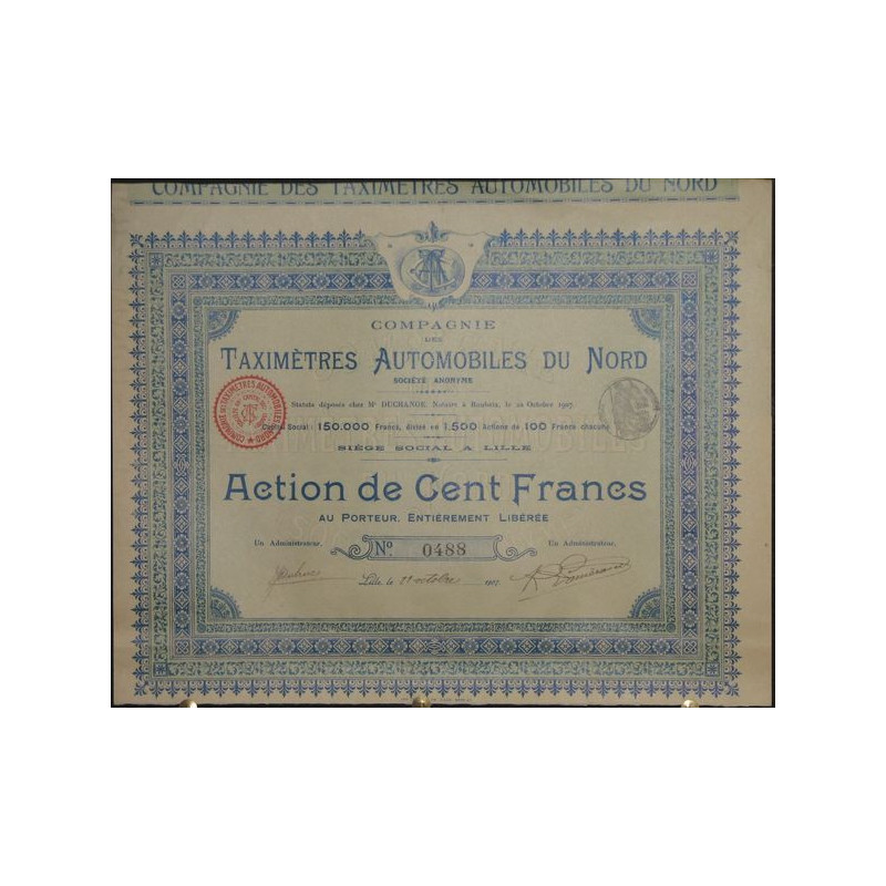Cie des Taximètres Automobiles du Nord (Act)