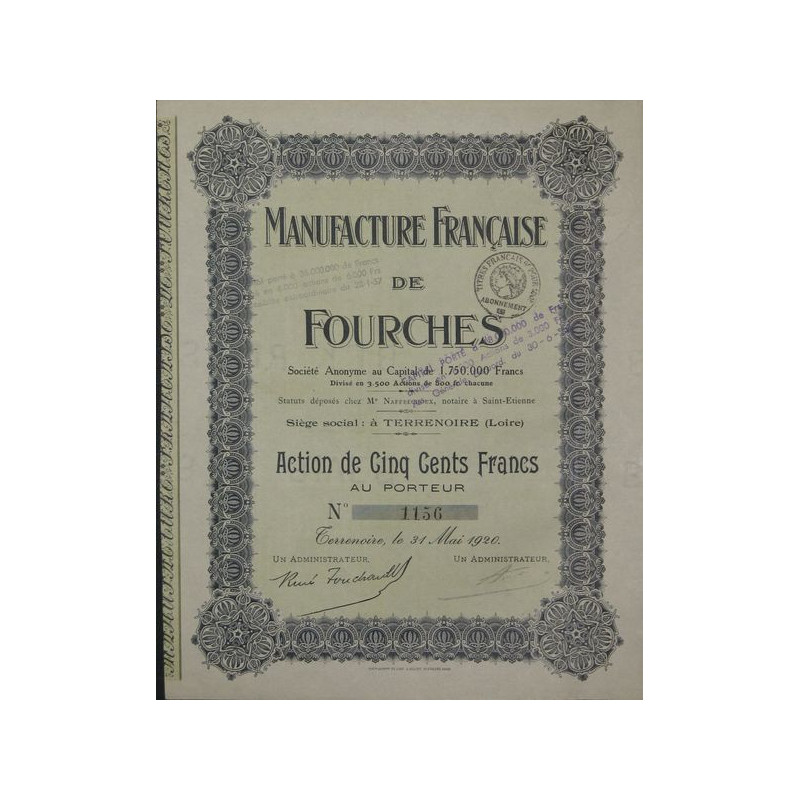 Manufacture Française de Fourches