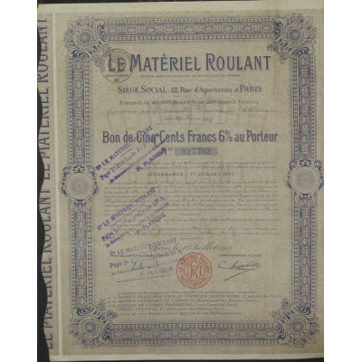 Le Matériel Roulant