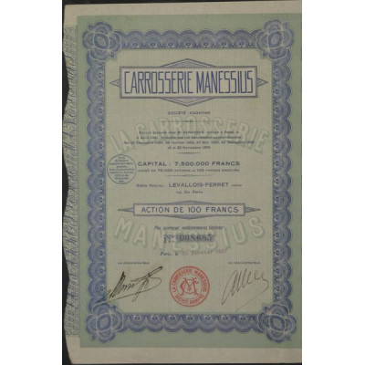 Carrosserie Manessius